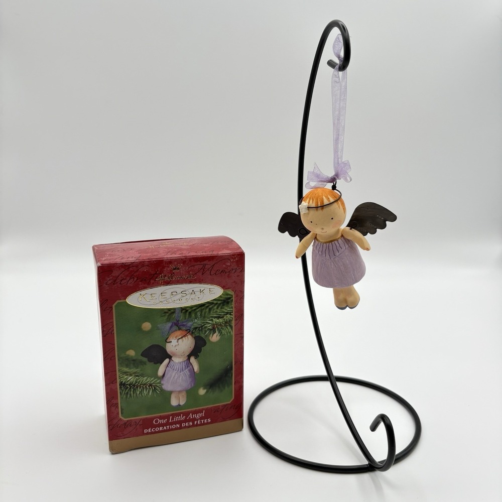 Hallmark‎ Keepsake Ornament One Little Angel Christmas Tree 2001